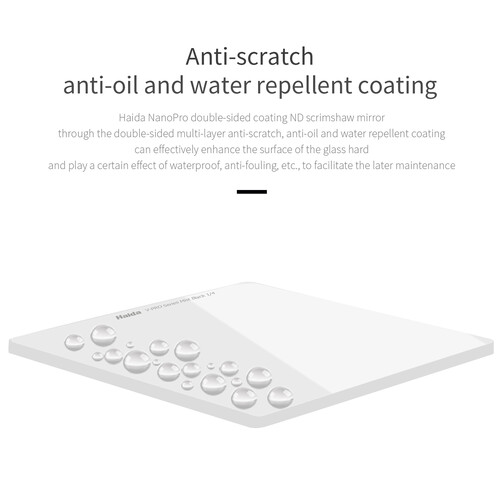 Haida V-PRO Series Mist Black Filter (4 x 4", 1/8)