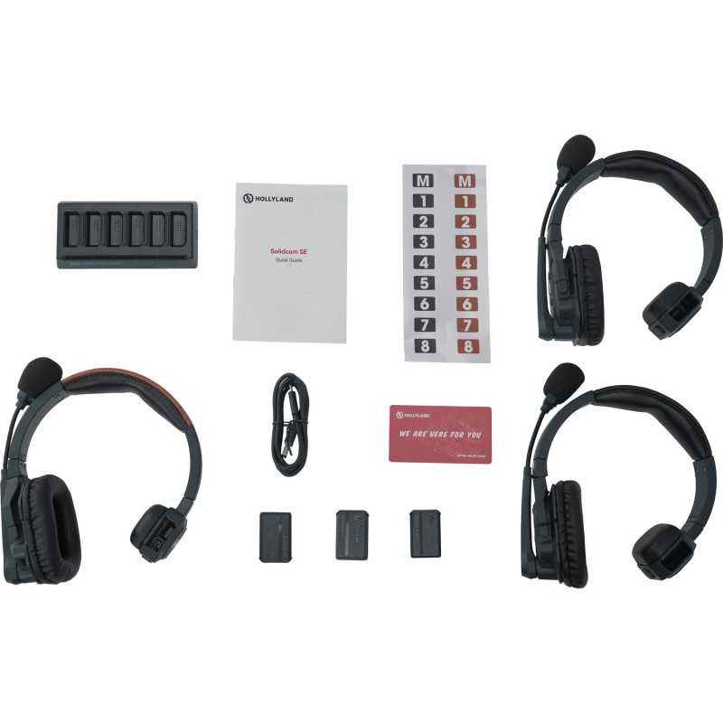 Hollyland Solidcom SE 3S Noise-Canceling Headset Intercom System