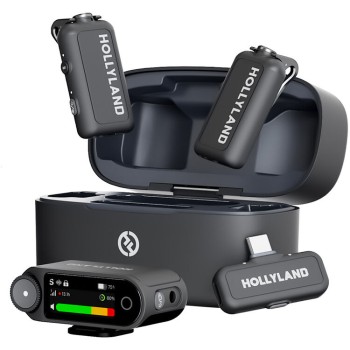 Hollyland LARK MAX 2 Combo 2-Person Wireless Microphone