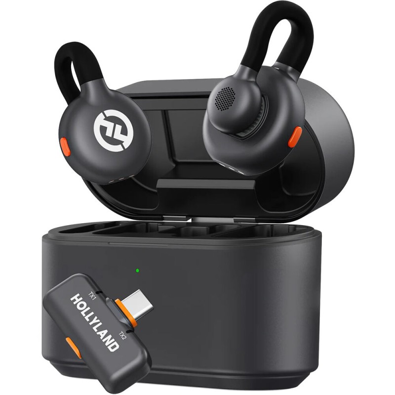 Hollyland LARK M2S DUO 2-Person Wireless Microphone System with USB-C Connector