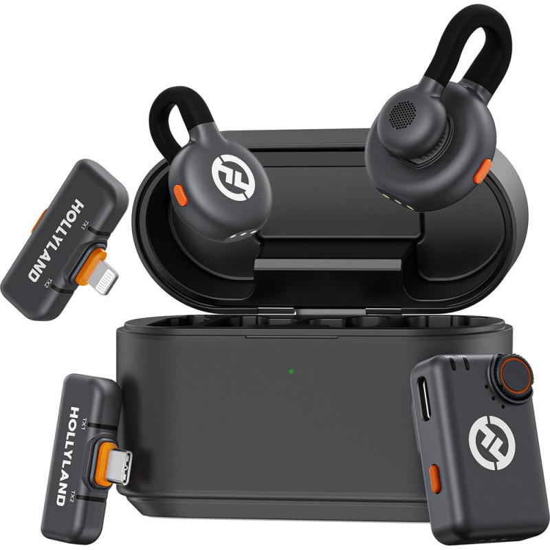 Hollyland LARK M2S Ultimate Combo 2-Person Wireless Microphone