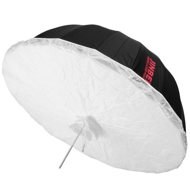 Jinbei Deep Umbrella White 105cm with soft cloth