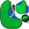 Jinbei Collapsible 2-in-1 Blue and Green Screen Backdrop 1.5 x 2m