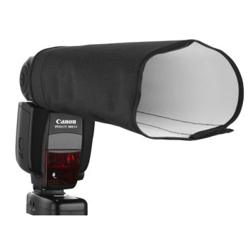 JINBEI White Cloth Snoot Reflector for Speedlight
