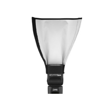 JINBEI White Cloth Snoot Reflector for Speedlight