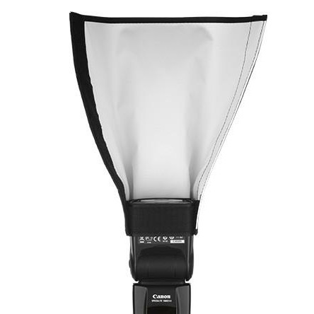 JINBEI White Cloth Snoot Reflector for Speedlight