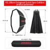 Jinbei KE-100 QuickFold Octagonal Softbox with Grid