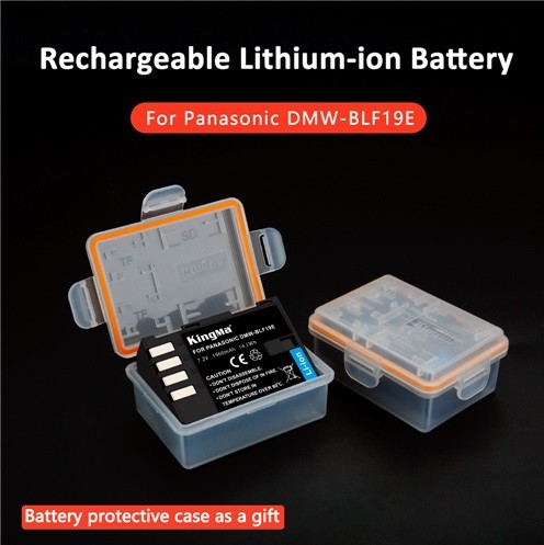 KingMa Battery DMW-BLF19E For Panasonic DMC-GH3 GH4 GH5