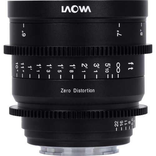 Laowa 15mm T2.1 Zero-D Cine Lens Sony E, Meters