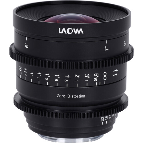 Laowa 15mm T2.1 Zero-D Cine Lens Sony E, Meters