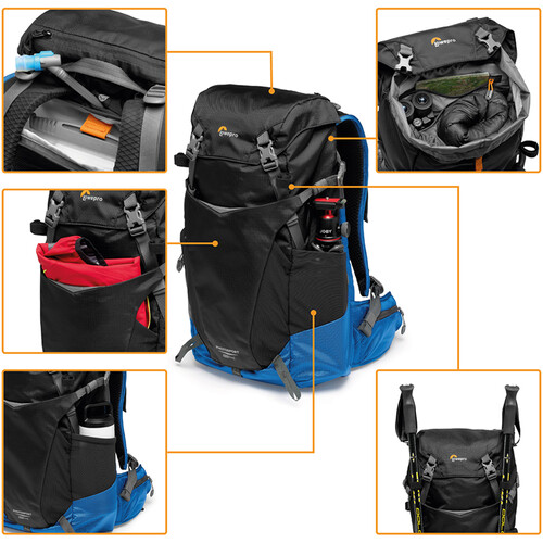 Lowepro PhotoSport BP 24L AW III Photo Backpack Black/Blue