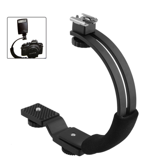 Fancier Flash C-Shaped Bracket