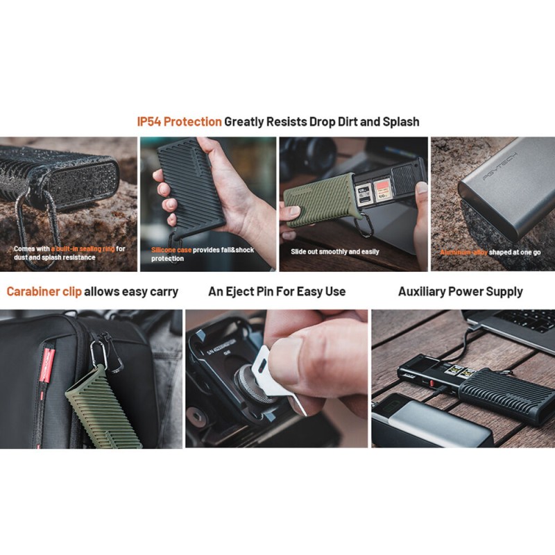 PGYTECH CreateMate CFexpress Type A/SD Card Reader Case