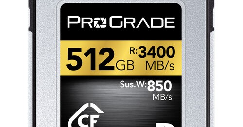 新品　ProGrade Digital CFexpress GOLD 512GB CFexpress 2.0 Type A Gold Memory Cards | ProGrade Digital