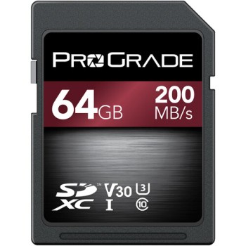 ProGrade Digital 64GB Strontium UHS-I SDXC Memory Card
