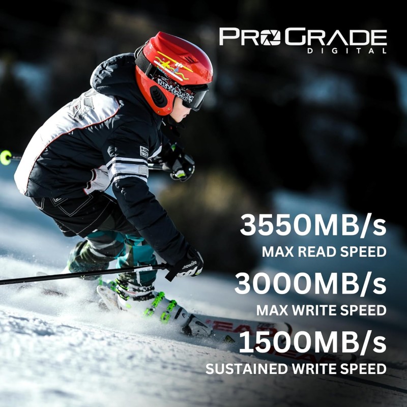 ProGrade Digital 800GB CFexpress 4.0 Type B Iridium Memory Card