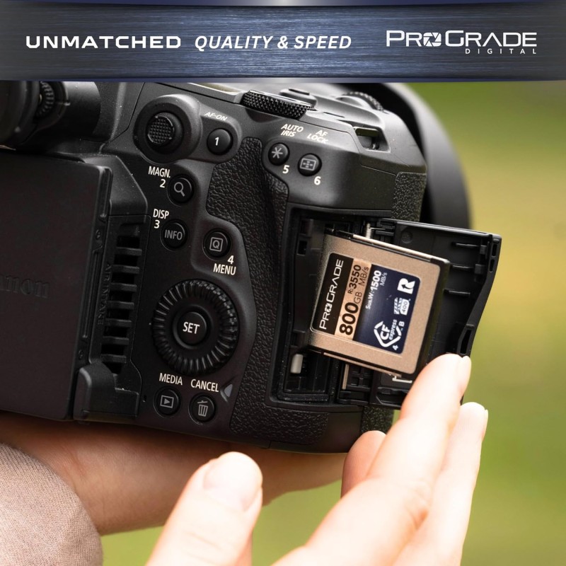 ProGrade Digital 800GB CFexpress 4.0 Type B Iridium Memory Card