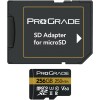 ProGrade Digital 256GB UHS-II V60 microSDXC Memory Card with SD Adapter