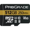 ProGrade Digital 512GB UHS-II V60 microSDXC Memory Card with SD Adapter