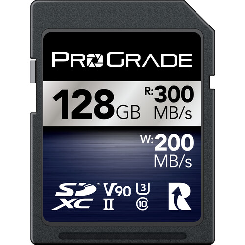 ProGrade Digital 128GB UHS-II SDXC Iridium Memory Card