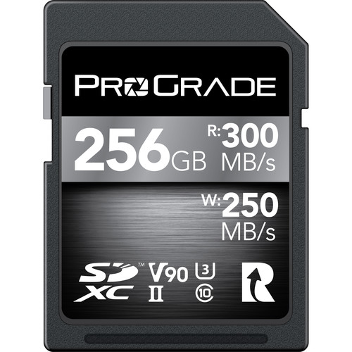 ProGrade Digital 256GB UHS-II SDXC v90 Memory Card