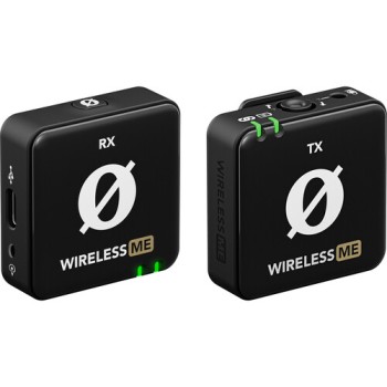 RODE Wireless ME Compact Digital Wireless Microphone System 2.4 GHz, Black