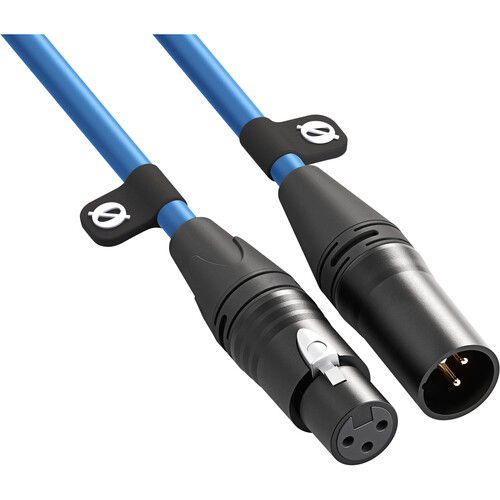RODE XLR Male to XLR 3M Female Cable Blue