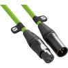 RODE XLR Male to XLR 3M Female Cable Green