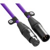 RODE XLR Male to XLR 3M Female Cable Purple