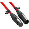 RODE XLR Male to XLR 3M Female Cable Red