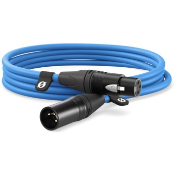 RODE XLR Male to XLR 3M Female Cable Blue