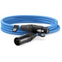 RODE XLR Male to XLR 3M Female Cable Blue