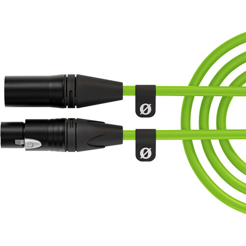RODE XLR Male to XLR 3M Female Cable Green