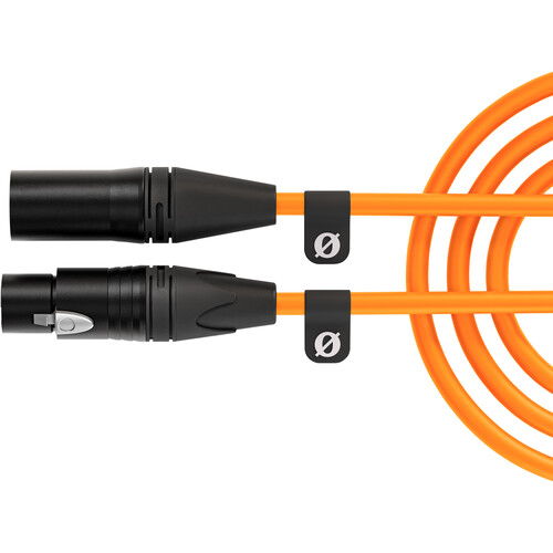 RODE XLR Male to XLR 3M Female Cable Orange