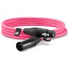RODE XLR Male to XLR 3M Female Cable Pink