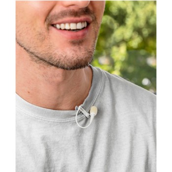 Rode Lavalier GO Omnidirectional Lavalier Microphone for Wireless GO Systems White