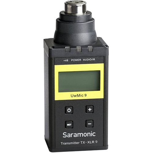 Saramonic TX-XLR9 Plug-On XLR Transmitter for UwMic9 UHF Wireless Mic System 514 to 596 MHz