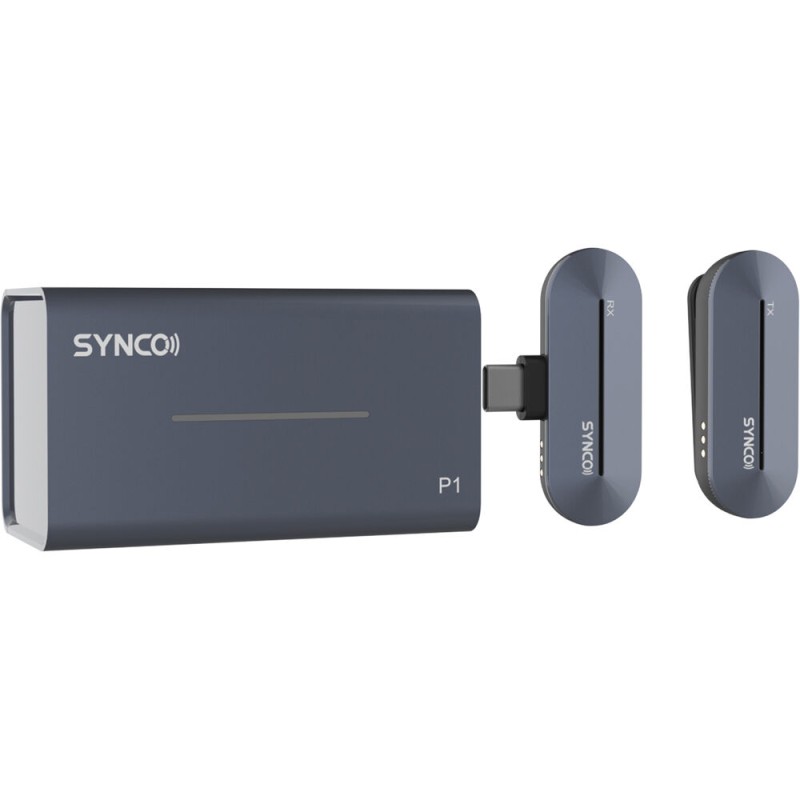Synco P1T Miniature 1-Person Digital Wireless Microphone System with USB Connector for Android Phones