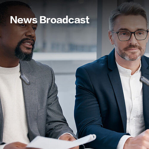 Synco P2T Miniature 2-Person Digital Wireless Microphone System with USB Connector for Android Phones