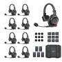 Synco X-Talk X9 Wireless Intercom System with 9 Single-Ear Headsets (2.4 GHz)