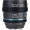 Sirui 20mm T1.8 1.33x S35 AF Anamorphic Lens (Sony E, Blue Flares)