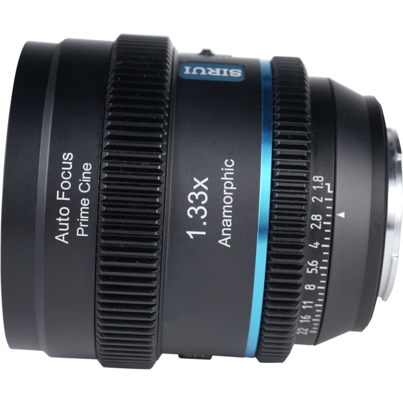 Sirui 20mm T1.8 1.33x S35 AF Anamorphic Lens (Sony E, Blue Flares)
