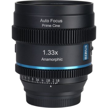 Sirui 20mm T1.8 1.33x S35 AF Anamorphic Lens (Sony E, Blue Flares)