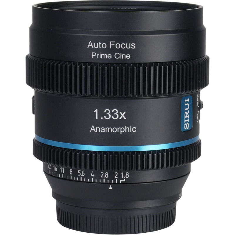 Sirui 20mm T1.8 1.33x S35 AF Anamorphic Lens (Sony E, Blue Flares)