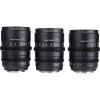 Sirui VP-1 Vision Prime T1.4 Full-Frame Cine 3-Lens Kit (Multi-Mount, Black)