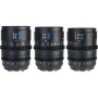 Sirui VP-1 Vision Prime T1.4 Full-Frame Cine 3-Lens Kit (Multi-Mount, Black)