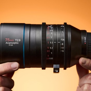 Sirui 75mm T2.9 Full Frame 1.6x Anamorphic Lens Sony E
