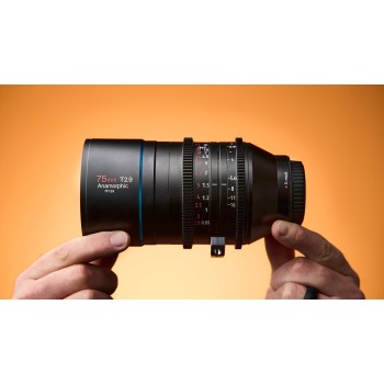 Sirui 75mm T2.9 Full Frame 1.6x Anamorphic Lens Sony E