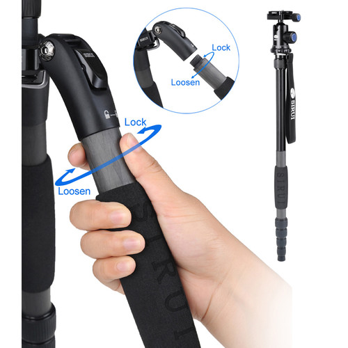 Sirui A-1205 Carbon Fibre Tripod with Y-11 Ball Head