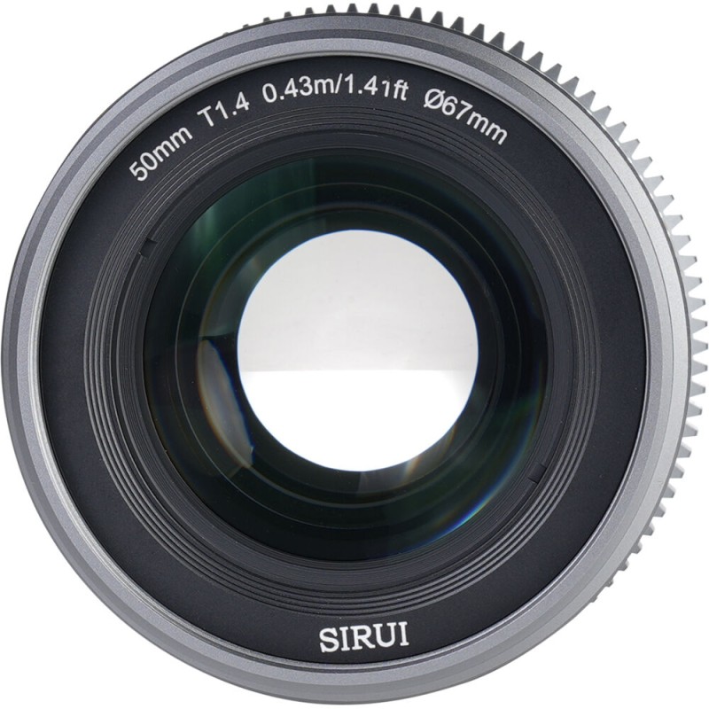 Sirui VP-1 Vision Prime 50mm T1.4 Full-Frame Cine Lens (Metal Gray)